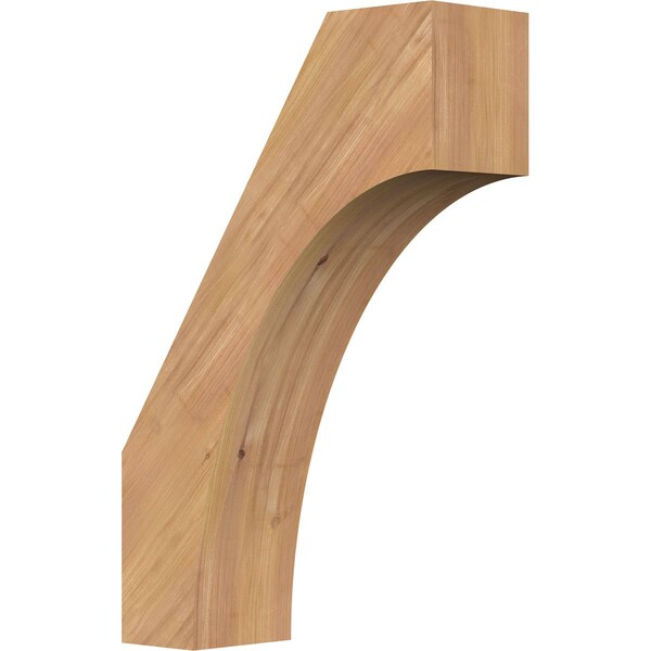 Ekena Millwork 5 1/2"W x 16"D x 24"H Westlake Smooth Knee Brace, Western Red Cedar BRC06X16X24WTL00SWR - main